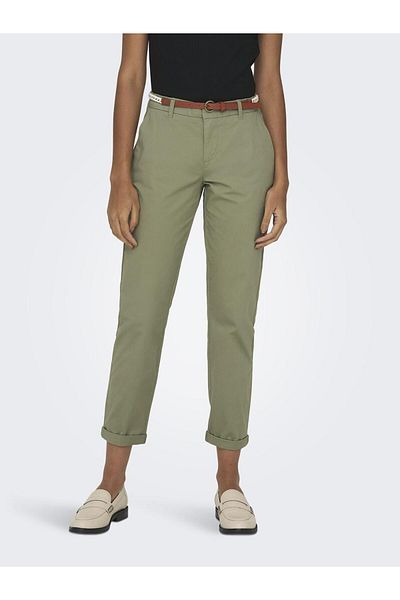 ONLY Chino Hose Onlbiana Mittlere Taille Normal Geschnitten Hose