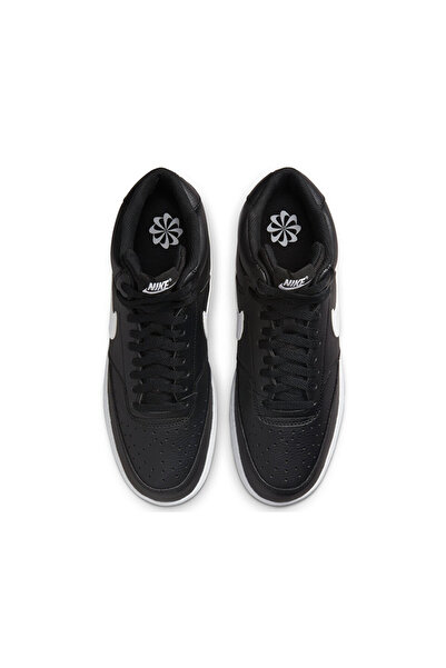 Nike Erkek Günlük Ayakkabı Court Vision Mid Next Nature DN3577-001 Siyah