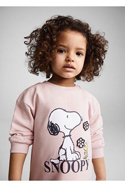 MANGO Baby Snoopy sweatshirt elbise