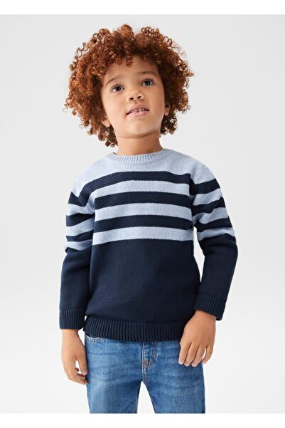 MANGO Baby Striped Knitwear Sweater