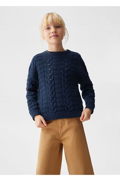 MANGO Kids Karma-Strickpullover