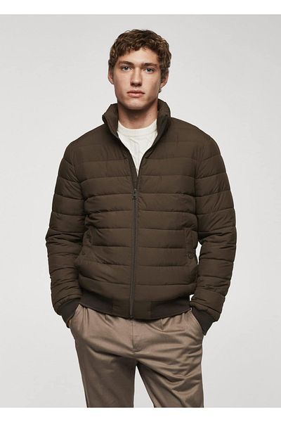 MANGO Man Εξαιρετικά ελαφρύ, αδιάβροχο, καπιτονέ Anorak