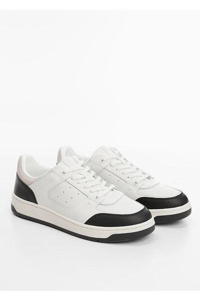 MANGO Man Sportschuhe aus Leder