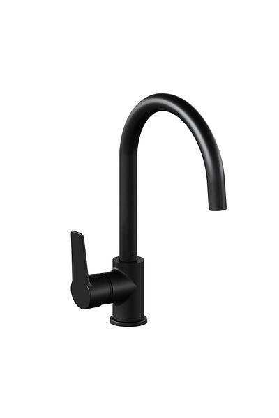 Adell Neon S Kitchen Faucet-matte Black