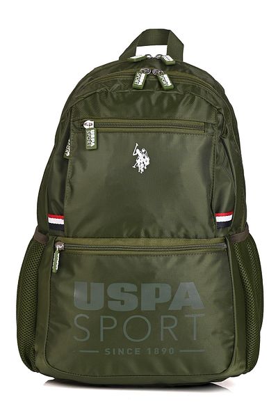 U.S. Polo Assn. Πόλο Ασν. Plçan24437 - Σχολικό Σακίδιο Χακί