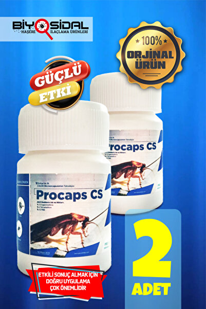 PROCAPS CS HAŞERE İLACI Hamamböceği Kene Karasinek Haşare ilacı 50 ml