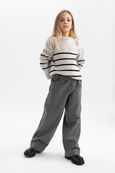 DeFacto Dívčí široké oválné kalhoty - A4885a823wn