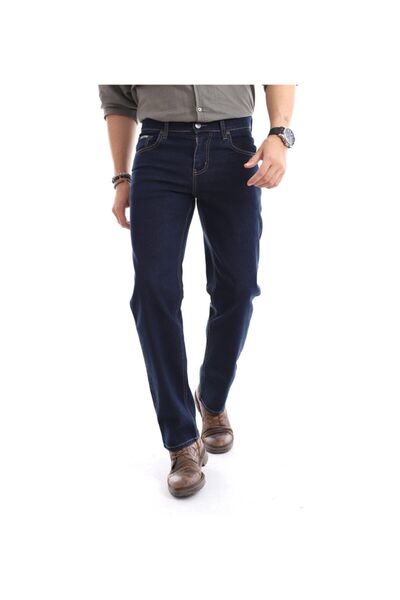 DPR's JEANS Erkek Mavi Dark Büyük Beden Zagor Jeans 667