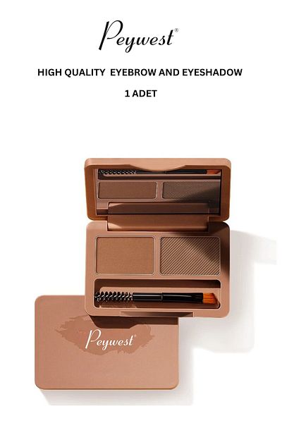 PEYWEST Professional Eyebrow and Eyeshadow - Eyeshadow and Eyebrow Powder