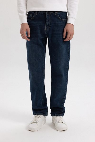 DeFacto Straight Cut Regular Waist Tube Leg Jeans - A9120ax23wn