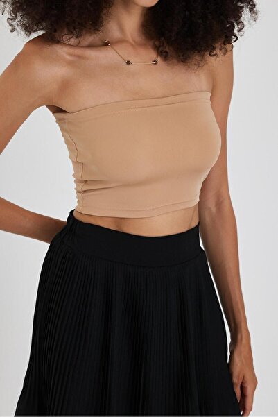 The Base Crop top fără bretele pentru scuba de damă