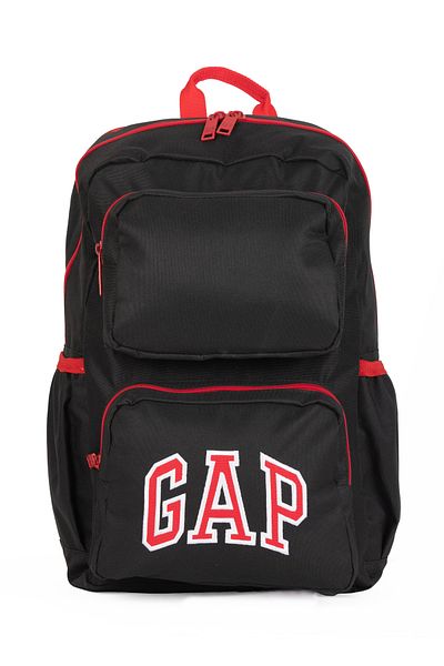 BENOX Gap Black Backpack - School and Daily Use