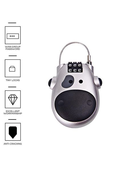 KAPINDA AVM Cow Figured Encrypted Helmet - Bicycle Scooter Bag
