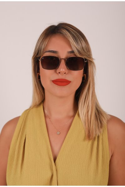 AR COLLECTİON AR Collection Unisex Metal Polarized Sunglasses AR2228 C4