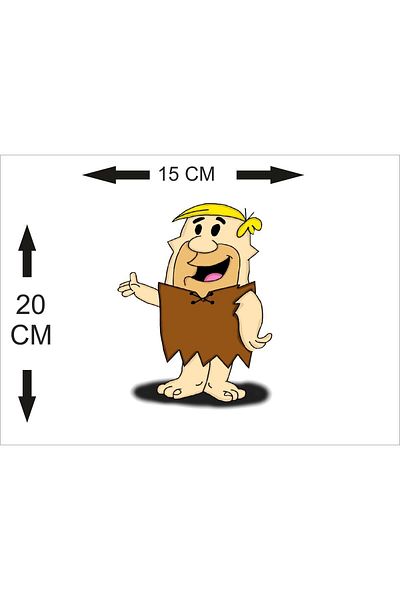 SEÇ Αυτοκόλλητο πολλαπλών χρήσεων Barney Rubble