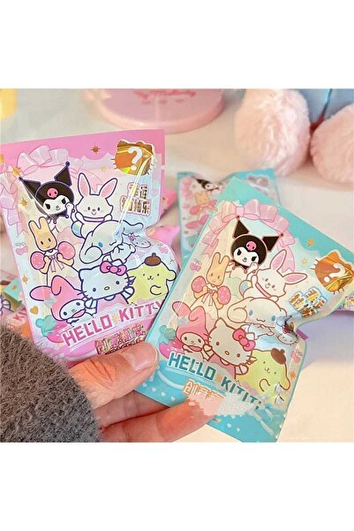 Meyra Accessories 2 броя сладки изненади от Sanrio – 3D фигурки-гумички, които могат да се отделят и прикрепят