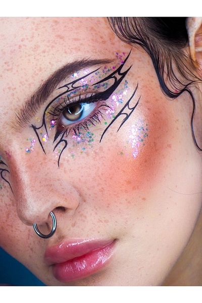 The Glitter Lab Gel Shiny Glitter - Flamingo Pink