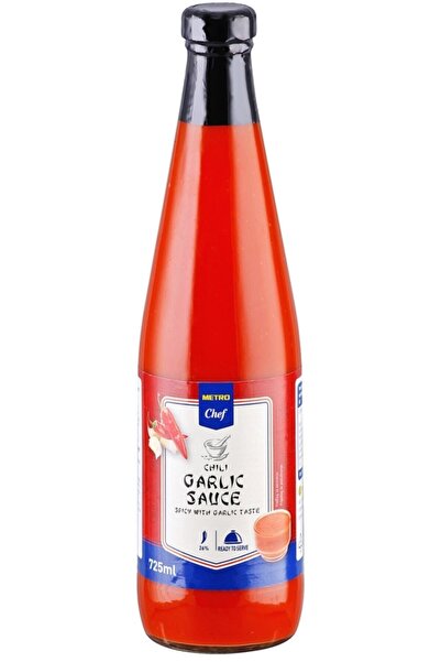 Metro Chef Sarımsaklı Chili Sos Garlic Sauce- 725 Ml