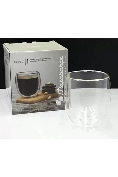 Paşabahçe Duplo 400cc Qingdao Glass Cup - Double Sided, Q0002