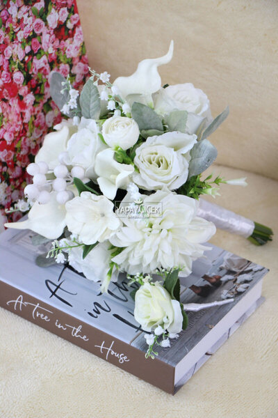 Yapay Çiçek Deposu Букети Гелин Портофино 2ли комплект