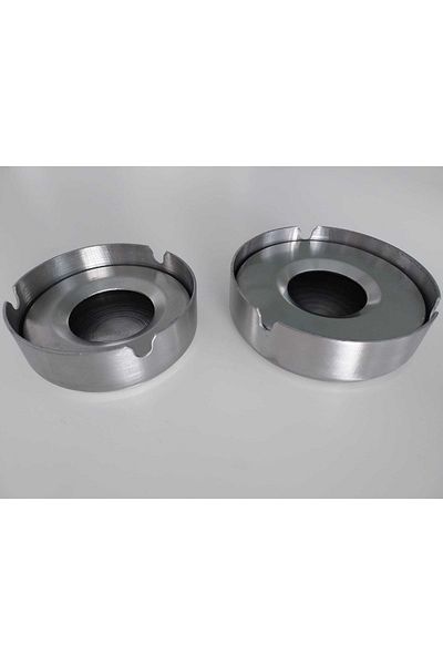 KISMET STEEL Set of 2 Indoor Ashtrays