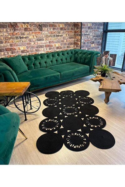 my doğa store halı jüt hasır el örgüsü halı kilim yıkanabilir çift taraflı