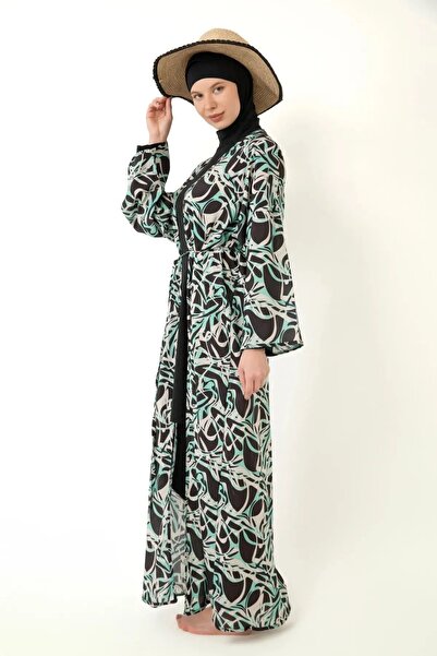 medipek Plně zakryté plavky hidžáb Lycra Pareo