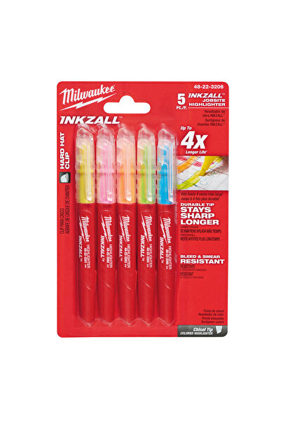 Milwaukee Fosforlu Kalem 5 PCS