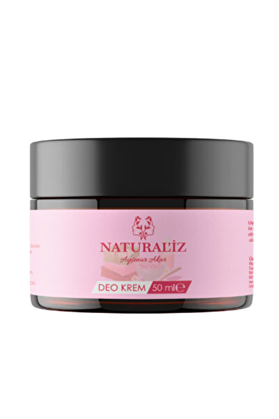 Natural'iz Beauty Doğal Deo Krem - Krem Deodorant Gül 50 ml