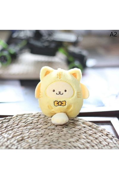 NB market Hello kitty 12 cm Plush Toy - keychain Bag, Ornament Pattern, Sanrio MyMelody Cartoon Cartoon
