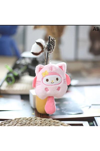 NB market Hello kitty 12 cm Plush Toy - keychain Bag, MyMelody Cartoon Cartoon