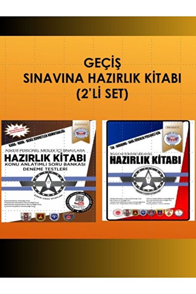Askeri Sınav Kitapları Astsubaylıktan Subaylığa Geçiş Sınavına İçin Hazırlık Seti (2’lİ Set)