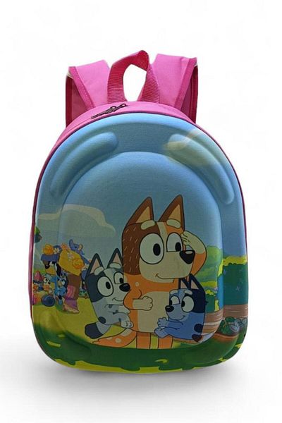 Baginn Geantă pentru copii pentru grădiniță cu relief 3D Bluey