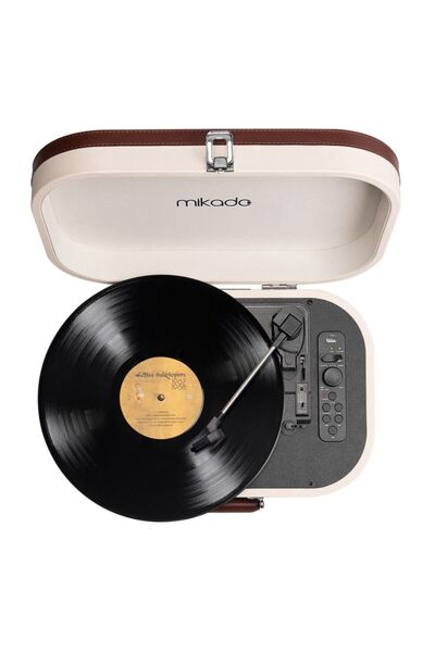 Nikadu Nostalgia Mn-101 Pikap Fil Dişi Usb+rca+bluetooth Destekli Müzik Kutusu