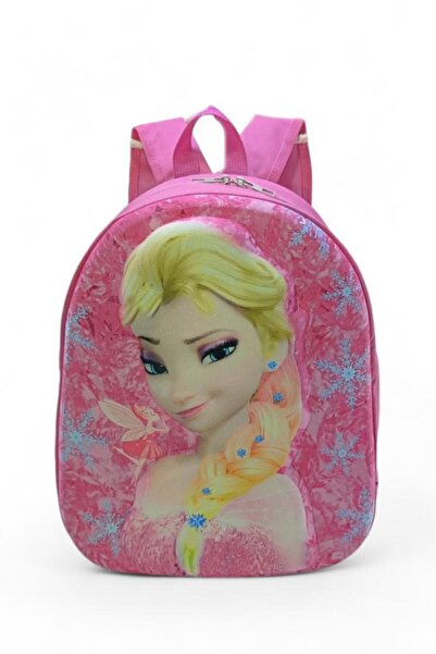 Baginn 3D Embossed Kindergarten Backpack - Nursery Kids Bag Snow Queen