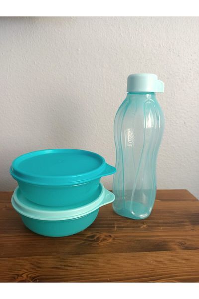 Tupperware Eco Bottle 500 ml And Sugar Containers