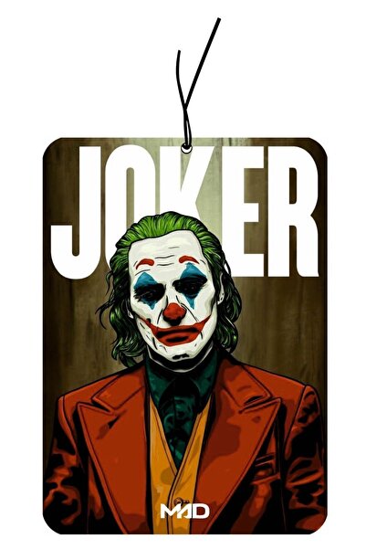 Genel Markalar Joker Tasarımlı Dekoratif Çift Yönlü Askılı Araç Kokusu Araç A...