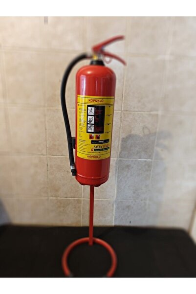 Sayan Ayaklı Aparatlı 6 Kg Köpüklü Yangın Söndürme Cihazı ( 5 Yıl Garantili)