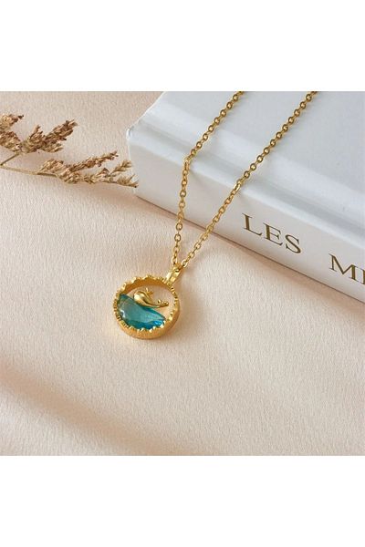 zeynep Z&D Accessory - 316L Anti-Tarnish Steel Whale Necklace