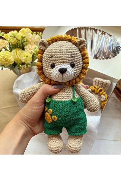 Damla Amigurumi Aslan Riki