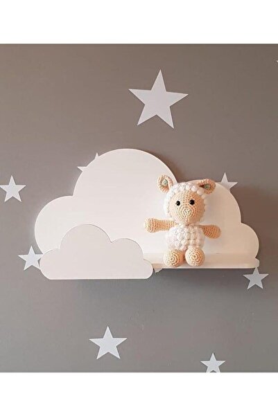 EMTA Beyaz Bulut Raf Çocuk Odası Aksesuar