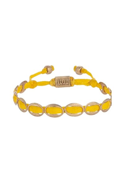 Juju Bronz Colored Oval Bileklik