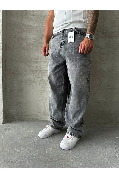 Mob Super Baggy Gray Pants