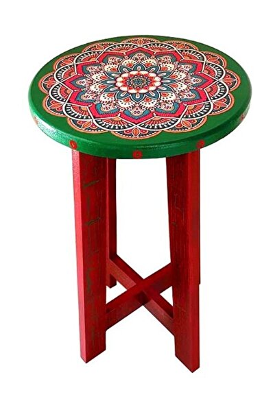 Ayshe Home Ayshehomeart  Tasarım Ahşap Tabure