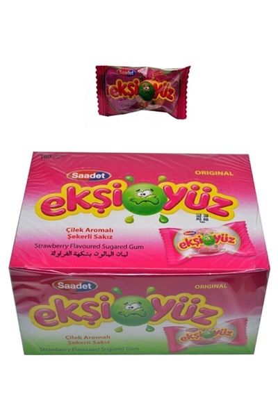 SAADET Sour Face Gum 100 Pieces