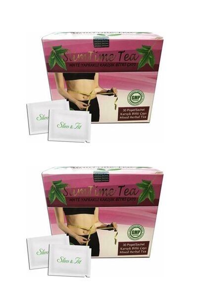 Vitamin Slim Time Tea Golddan 2 Kutu