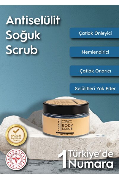 Lekriss cosmetics Selülit ve Çatlak Karşıtı Scrub,Arındırıcı,Besleyici