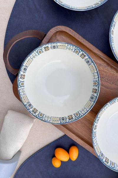 porselenden Leon 6-Person 14 cm Special Design Porcelain Soup Bowl Presentation Set