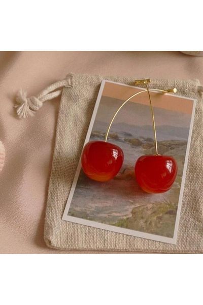 Takınak Cherry Earrings