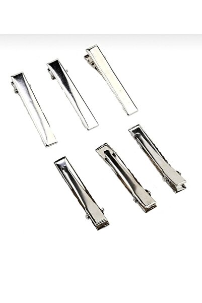 Atelier by Ece Γυναικείο Ασημί Χρώμα 4 cm 10 Τεμάχια Μεταλλικό κούμπωμα Collet